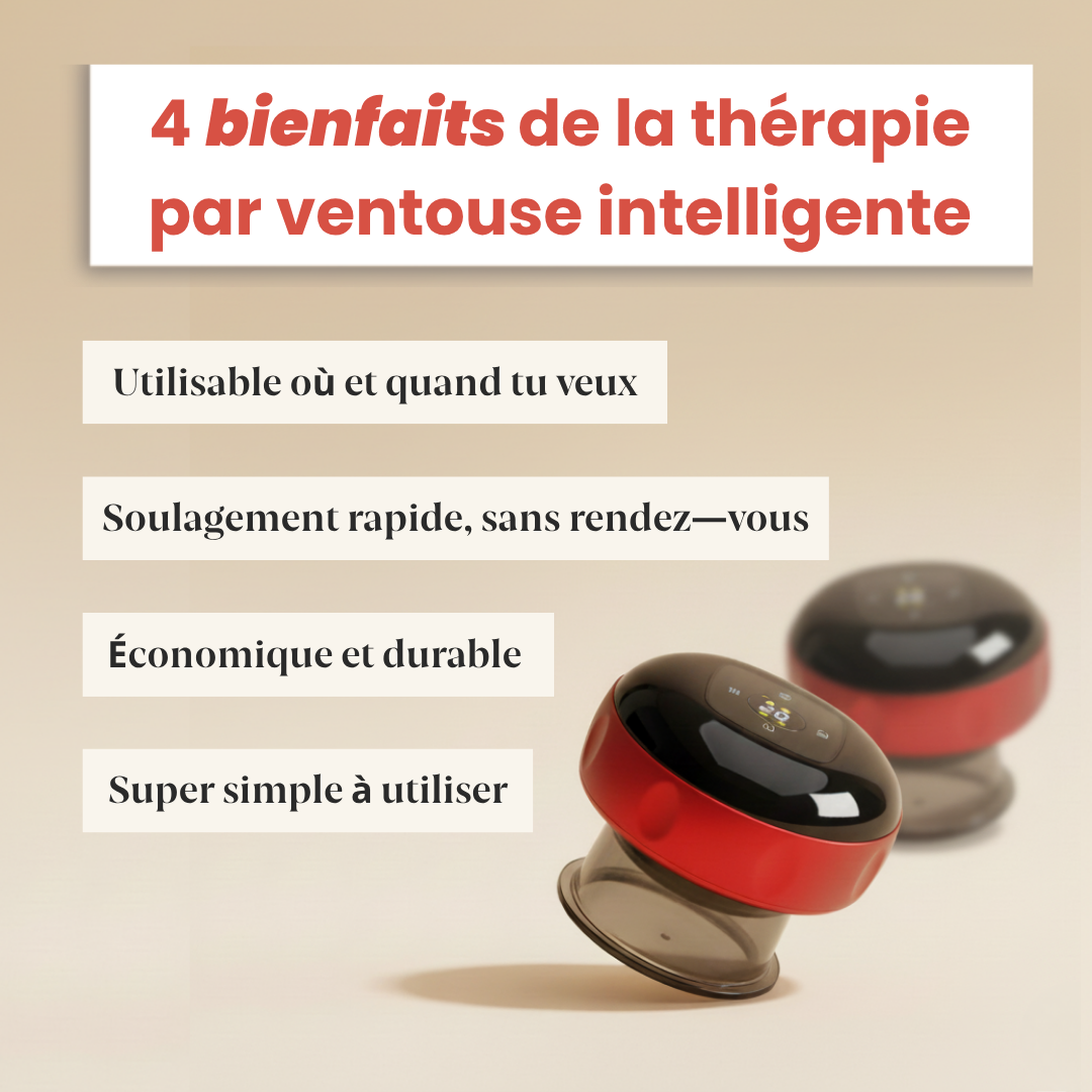 Le masseur à ventouse intelligent d'Asavya