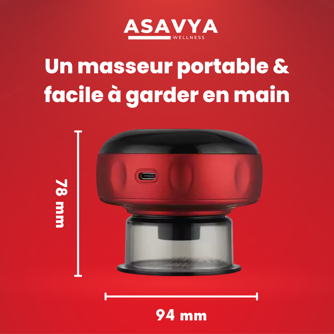 Le masseur à ventouse intelligent d'Asavya