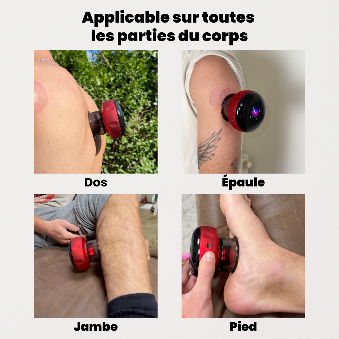 Le masseur à ventouse intelligent d'Asavya