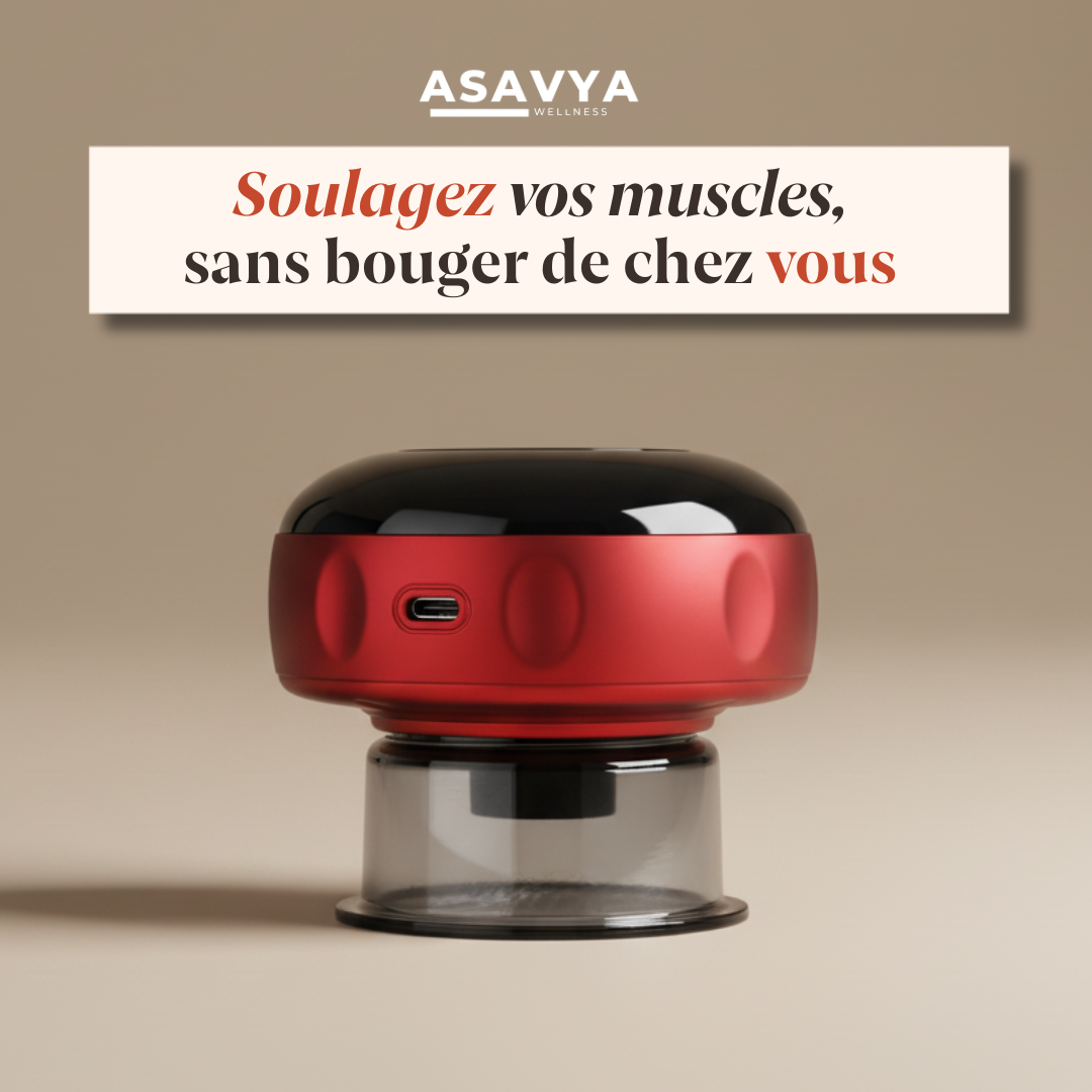 Le masseur à ventouse intelligent d'Asavya